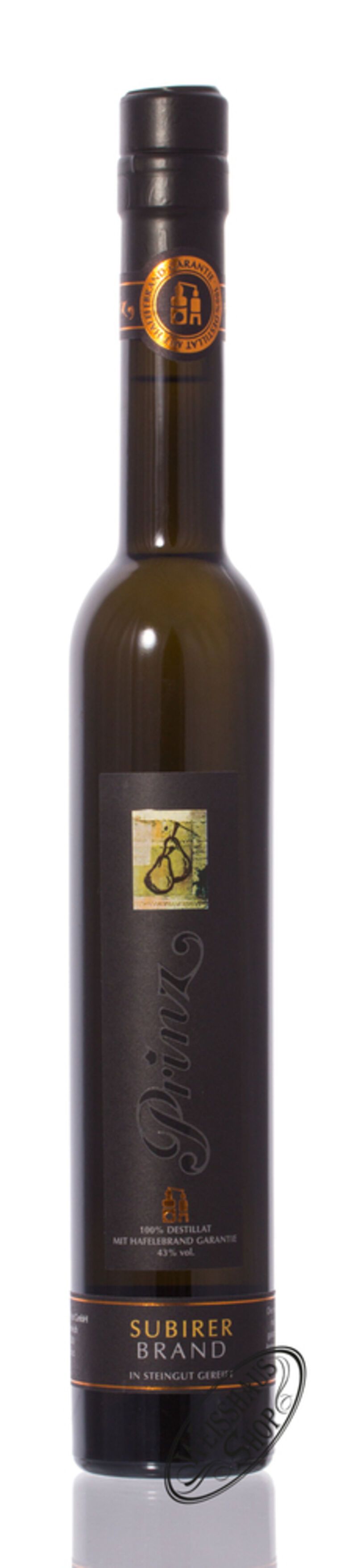 Prinz Hafele Subirer Brand 43% vol. 0,35l