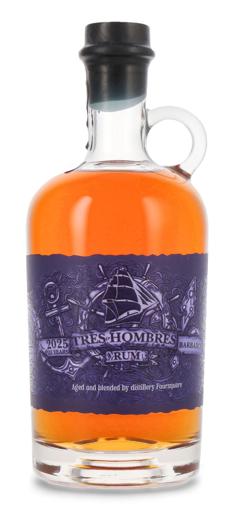 Tres Hombres Barbados 8 YO Ed. 070 Rum 41% vol. 0,70l
