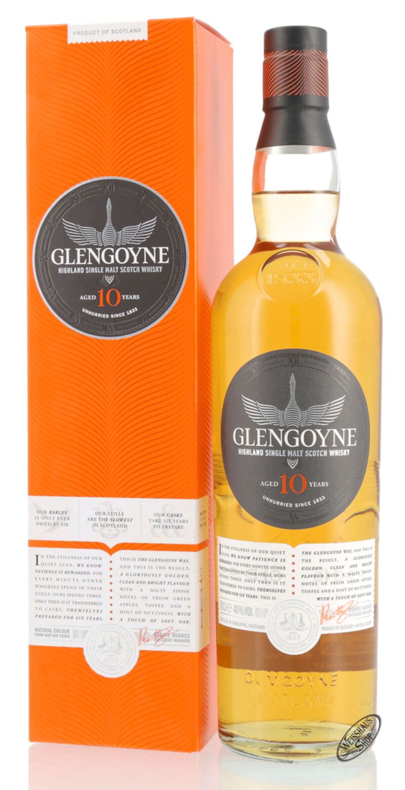 Glengoyne 10 YO Whisky 40% vol. 0,70l