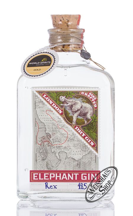 Elephant London Dry Gin 45% vol. 0,50l