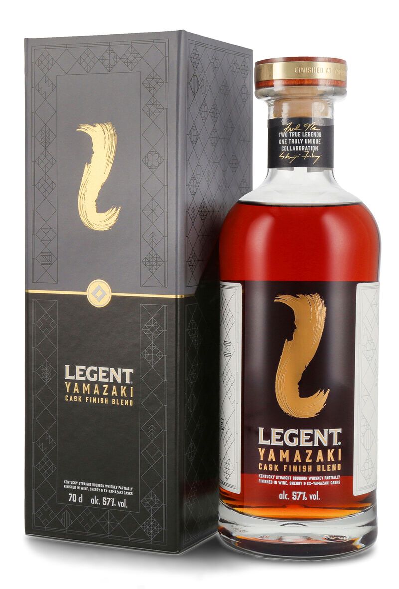 Legent Yamazaki Cask Finish Bourbon Whiskey 57% vol. 0,70l
