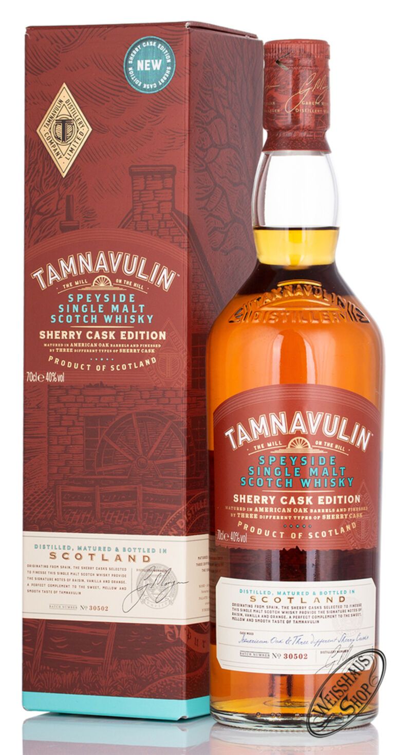 Tamnavulin Sherry Cask Edition Whisky 40% vol. 0,70l