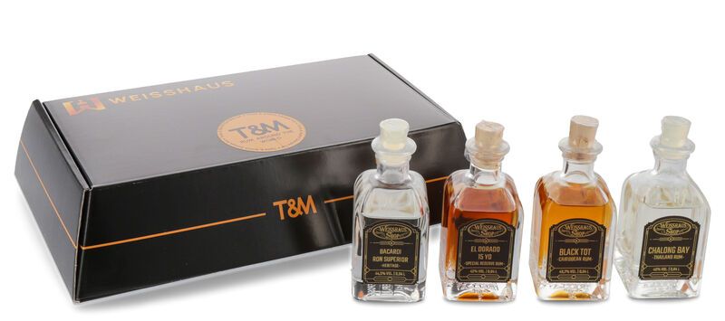 Taste and Match - Rum Around The World 4 x 0,04l Weisshaus Sample Set