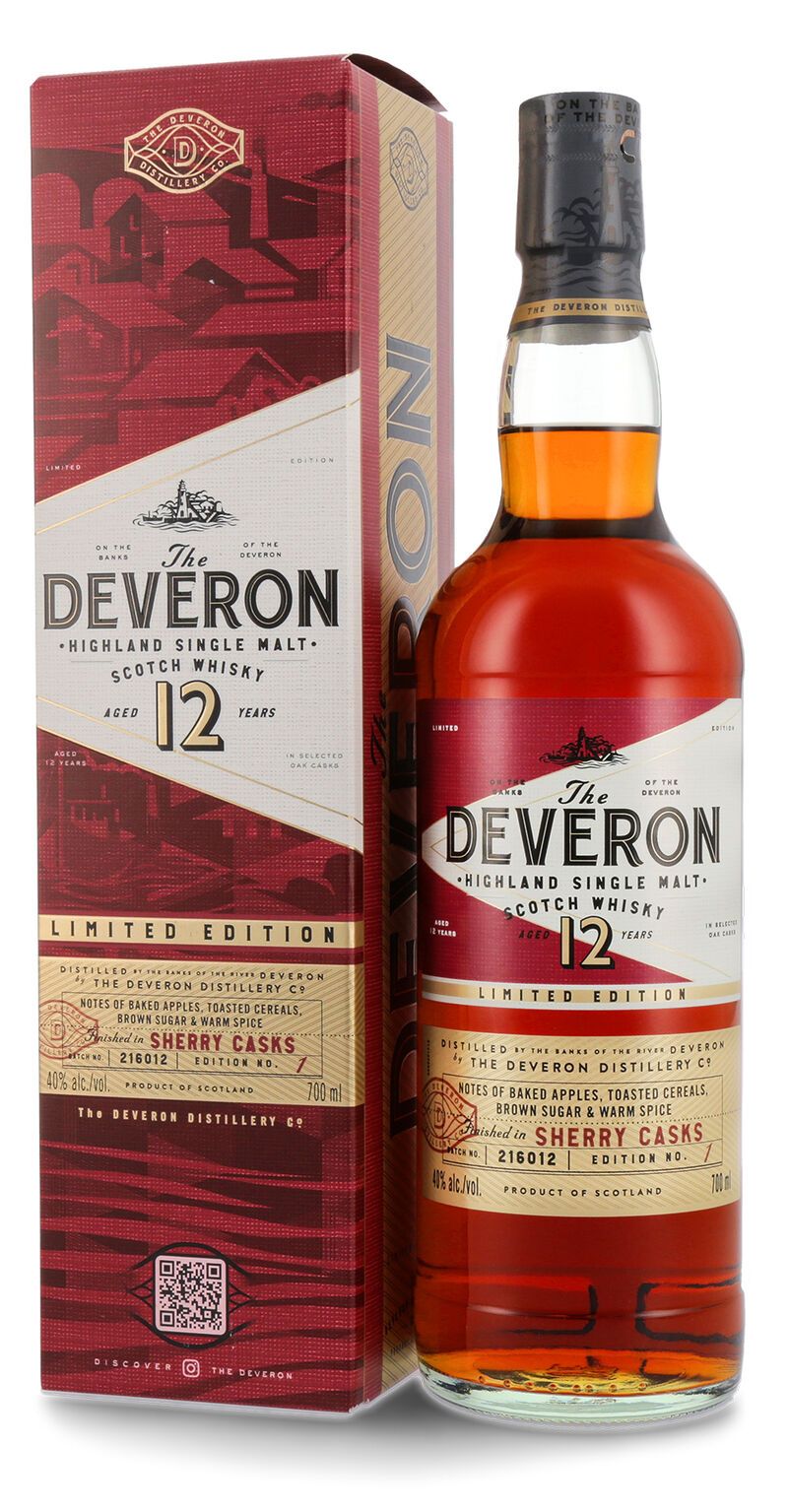 The Deveron 12 YO Sherry Cask Whisky 40% vol. 0,70l