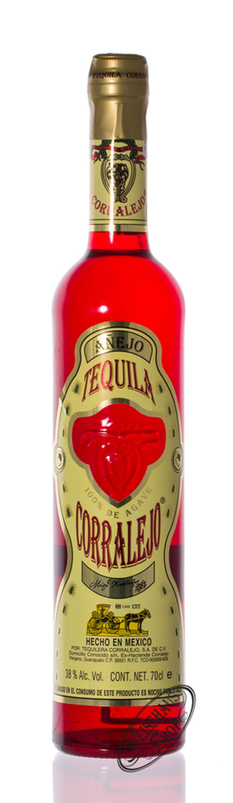 Corralejo Tequila Anejo 38% vol. 0,70l
