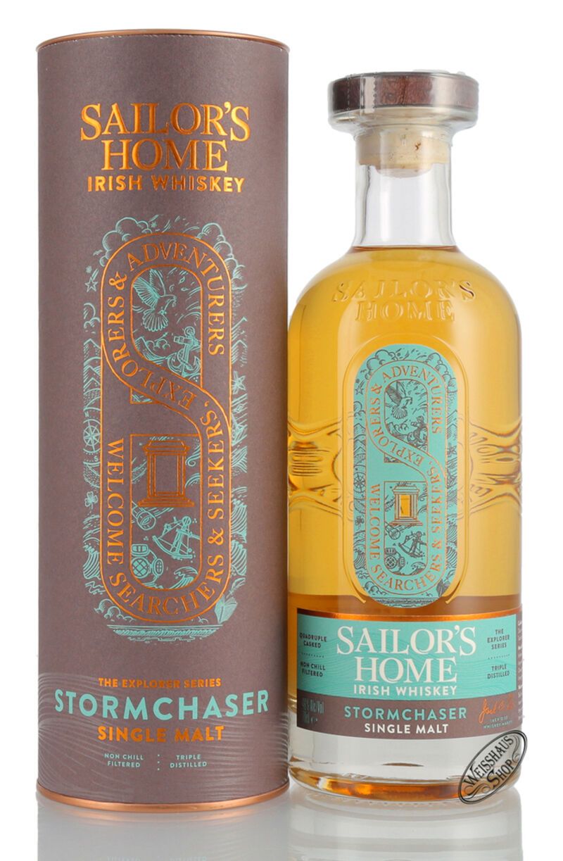 Sailor's Home Stormchaser Single Malt Irish Whiskey 46% vol. 0,70l