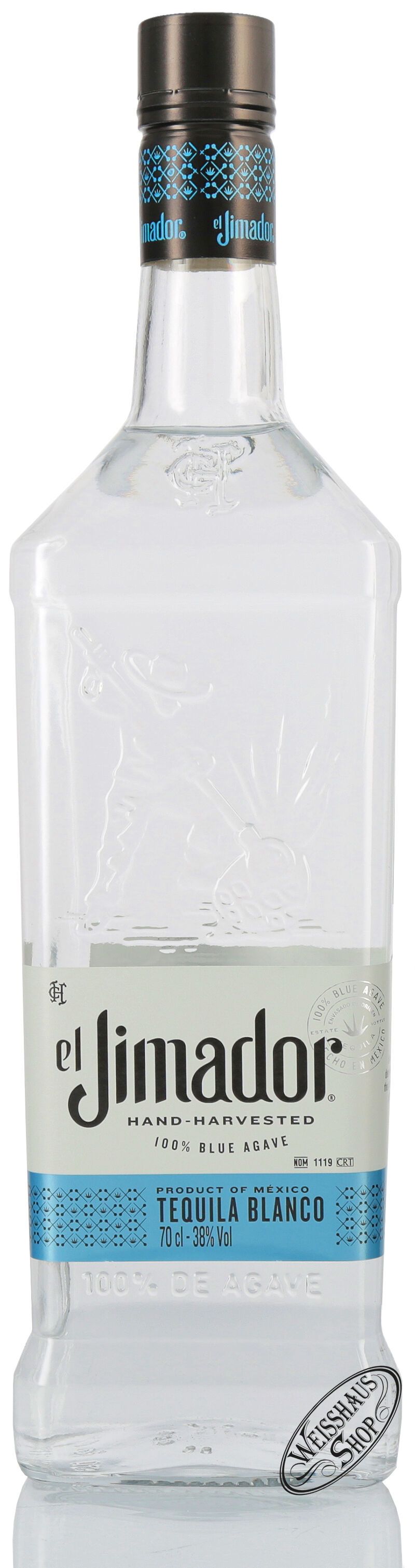 El Jimador Blanco Tequila 38% vol. 0,70l