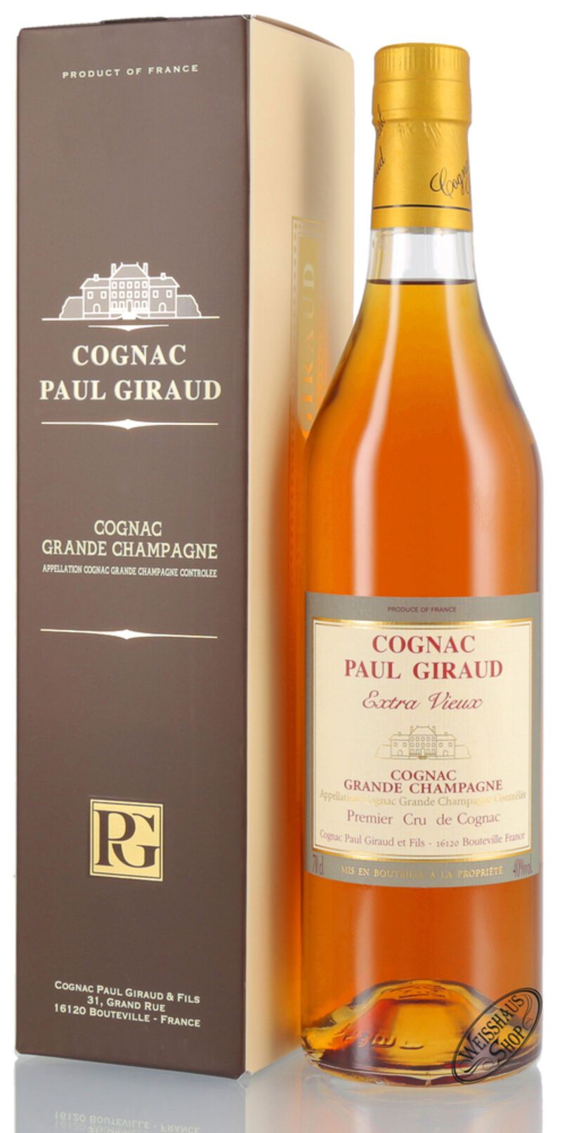 Paul Giraud Cognac Extra Vieux 40% vol. 0,70l