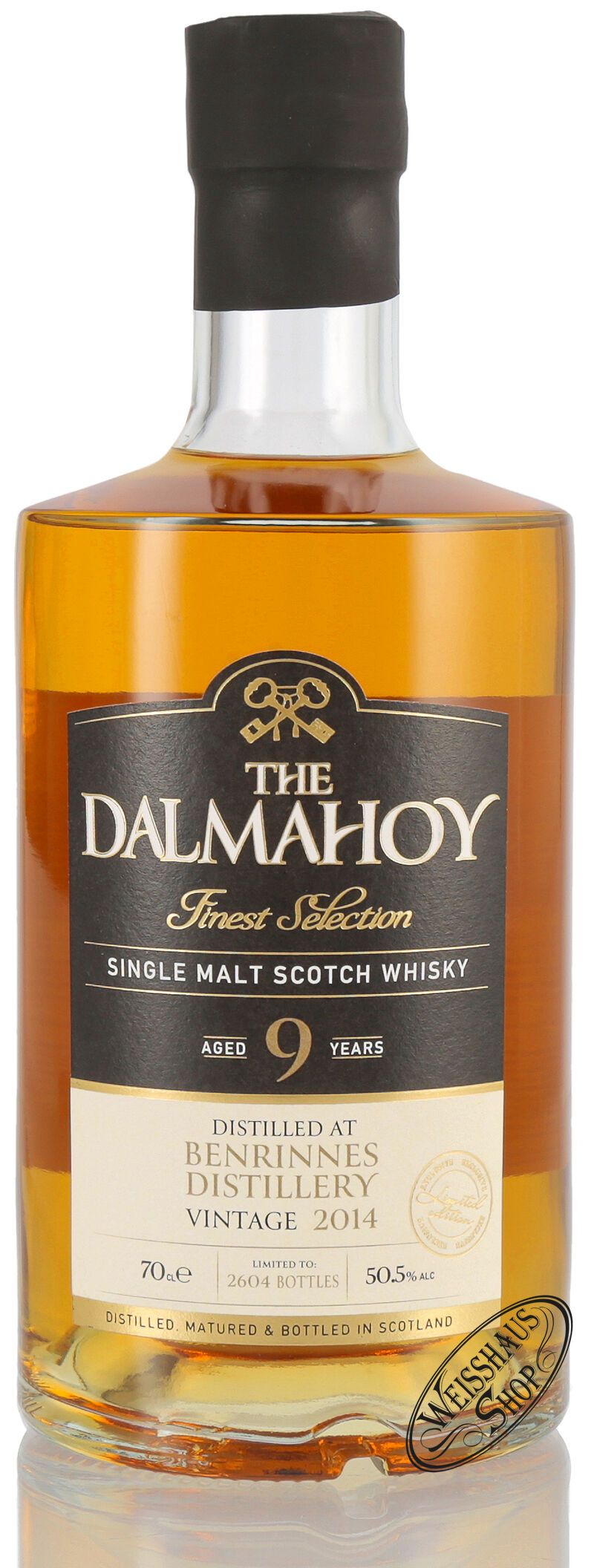Dalmahoy Finest Selection 9 YO Benrinnes Single Malt Whisky 50,5% vol. 0,70l