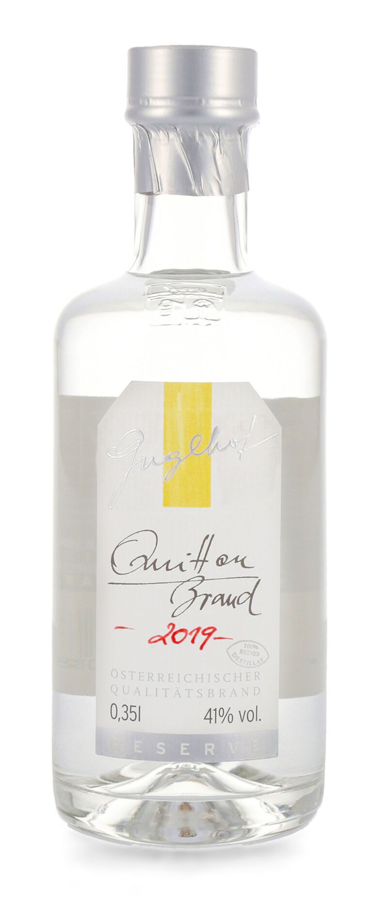 Guglhof Quitten Brand 41% vol. Jahrgangsbrand 0,35l