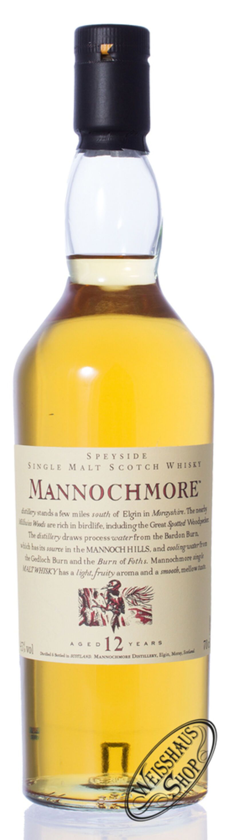 Mannochmore 12 YO Flora & Fauna Whisky 43% vol. 0,70l