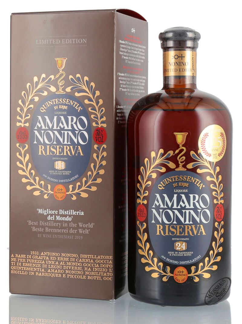 Nonino Amaro Di Erbe Riserva 35% vol. 0,70l Nonino Amaro Di Erbe Riserva 35% vol. 0,70l