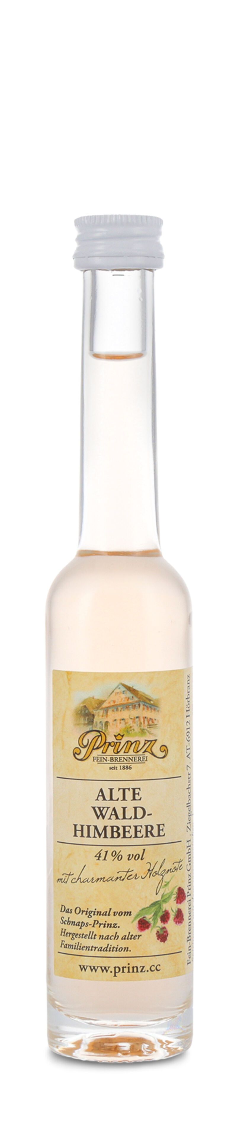 Prinz Alte Wald Himbeere 41% vol. 0,04l