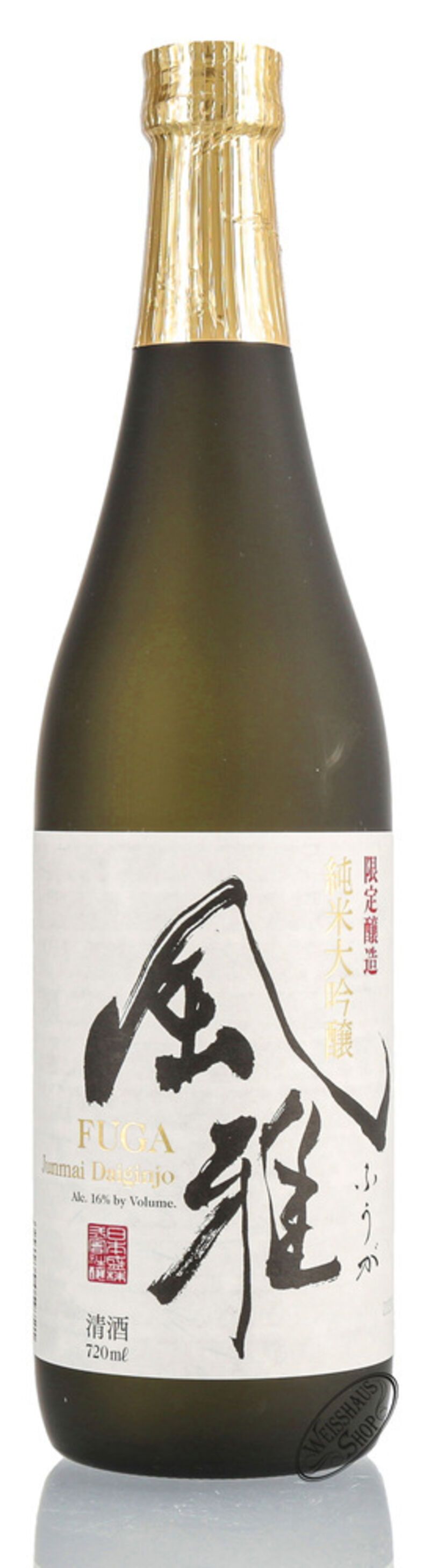 Sakari Fuga Junmai Daiginjo Sake 16% vol. 0,72l