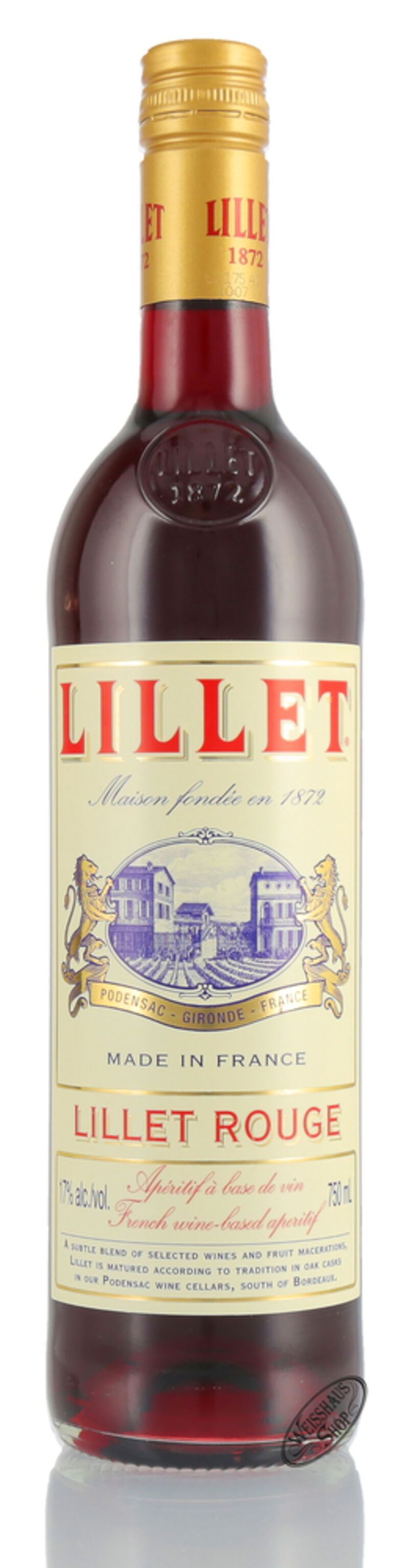 Lillet Rouge 17% vol. 0,75l