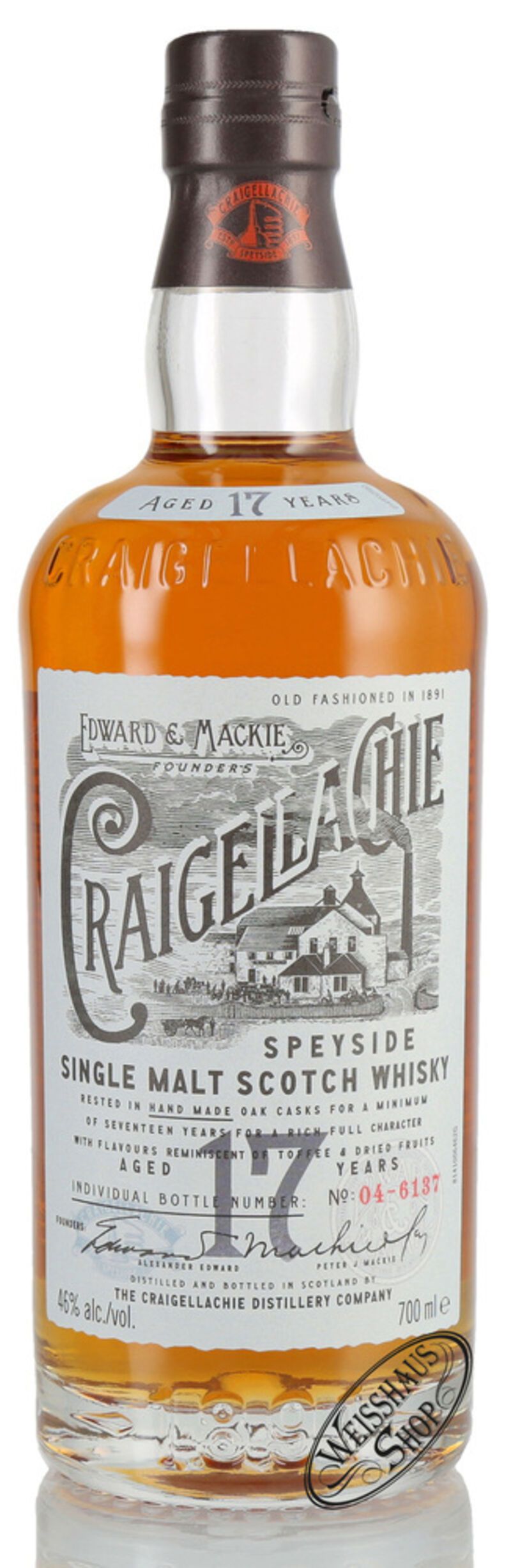 Craigellachie 17 YO Single Malt Whisky 46% vol. 0,70l Craigellachie 17 YO Single Malt Whisky 46% vol. 0,70l
