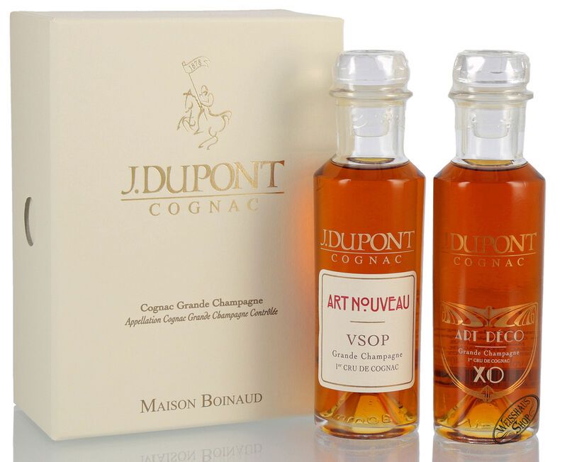 J. Dupont Cognac Invitation Pack VSOP & XO 40% vol. 0,20l