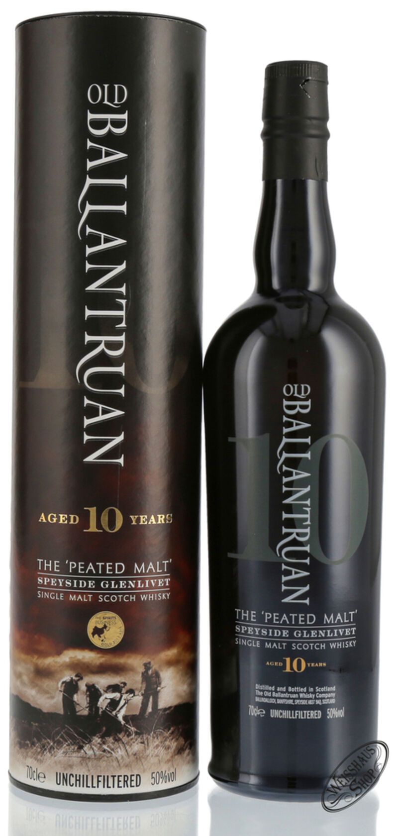 Old Ballantruan 10 YO Single Malt Whisky 50% vol. 0,70l