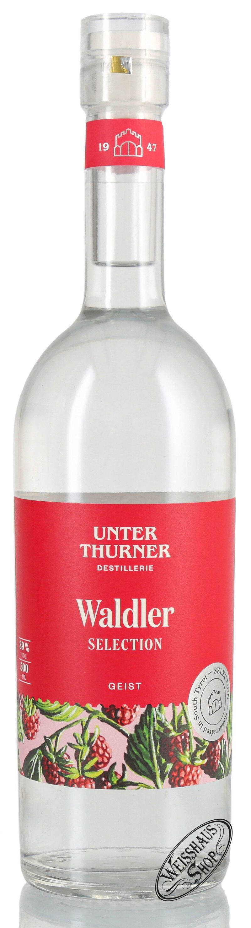 Unterthurner Waldler Selection 39% vol. 0,50l