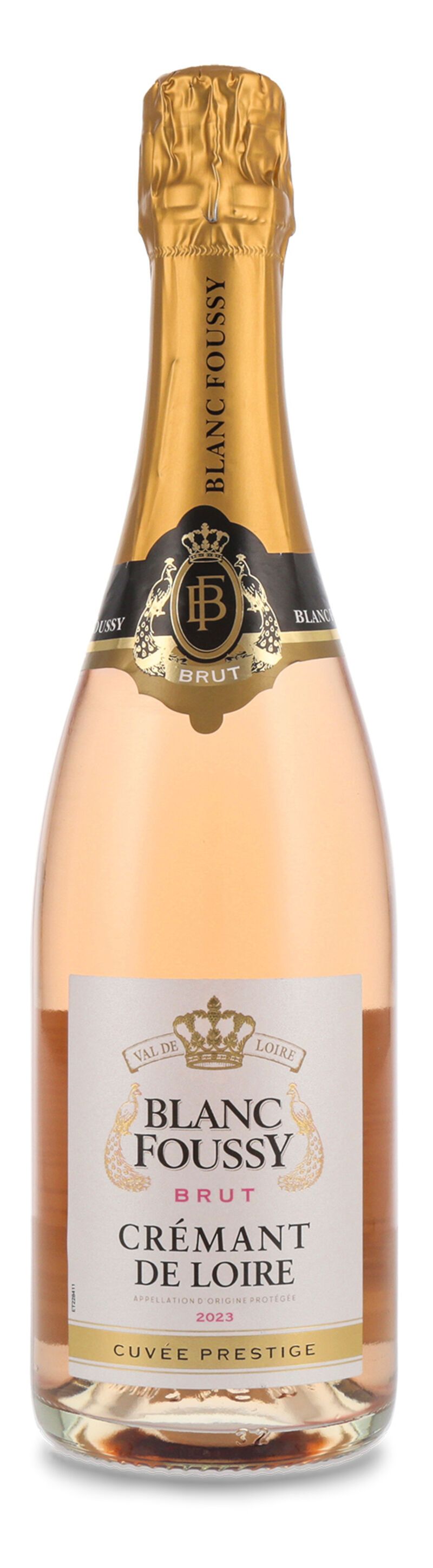 Blanc Foussy Crémant Brut Rose 12% vol. 0,75l