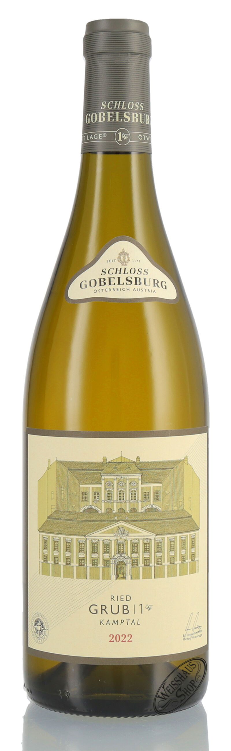 Schlosskellerei Gobelsburg Ried Grub Grüner Veltliner 2022 13,5% vol. 0,75l Schlosskellerei Gobelsburg Ried Grub Grüner Veltliner 2022 13,5% vol. 0,75l