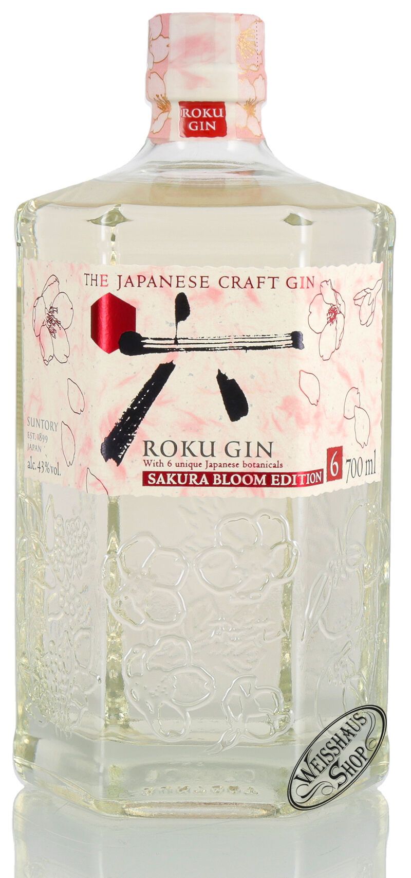 Roku Sakura Bloom Limited Edition Gin 43% vol. 0,70l Roku Sakura Bloom Limited Edition Gin 43% vol. 0,70l