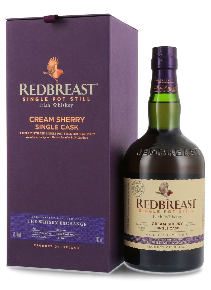 Redbreast 25 YO Irish Whiskey 58,1% vol. 0,70l