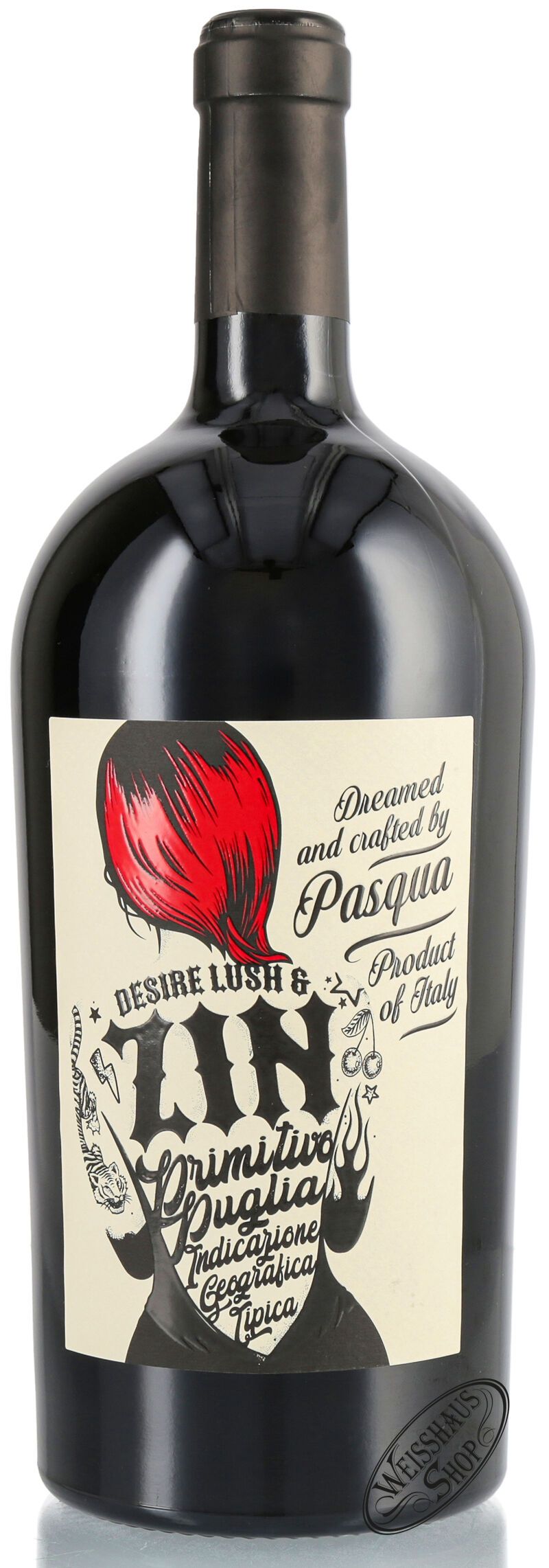 Pasqua Desire Lush & Zin Primitivo 2023 13,5% vol. 1,50l Magnum