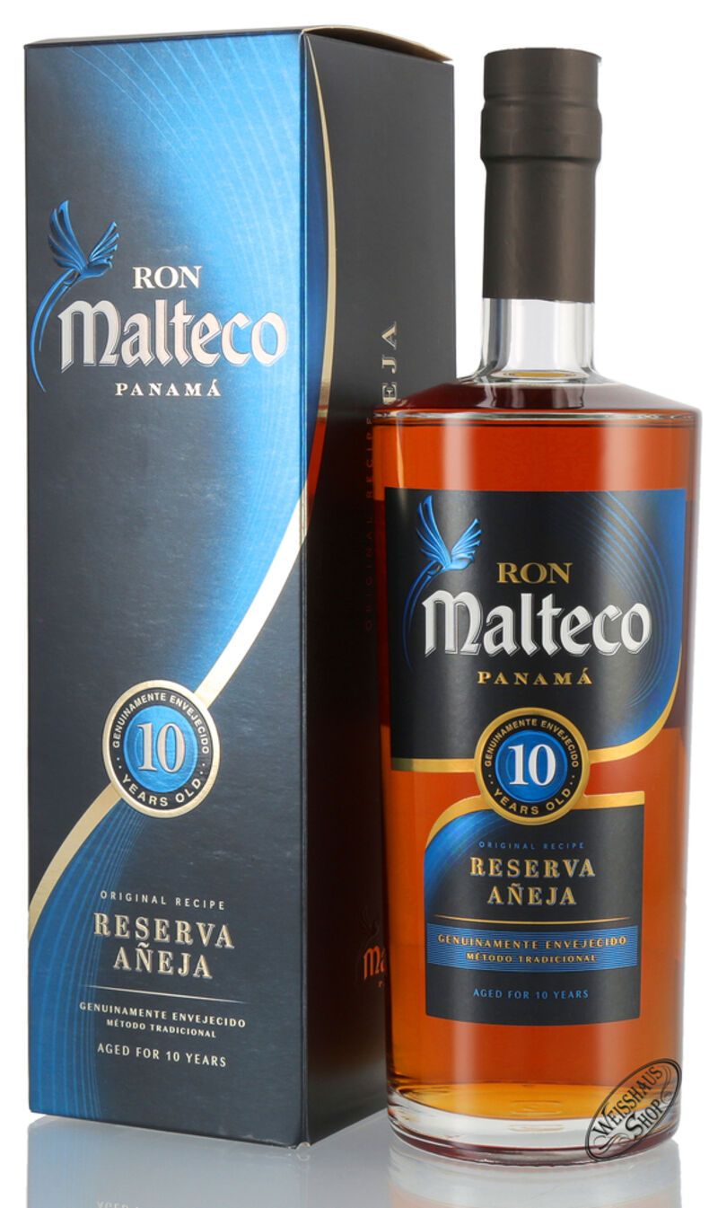 Malteco 10 YO Rum 40% vol. 0,70l