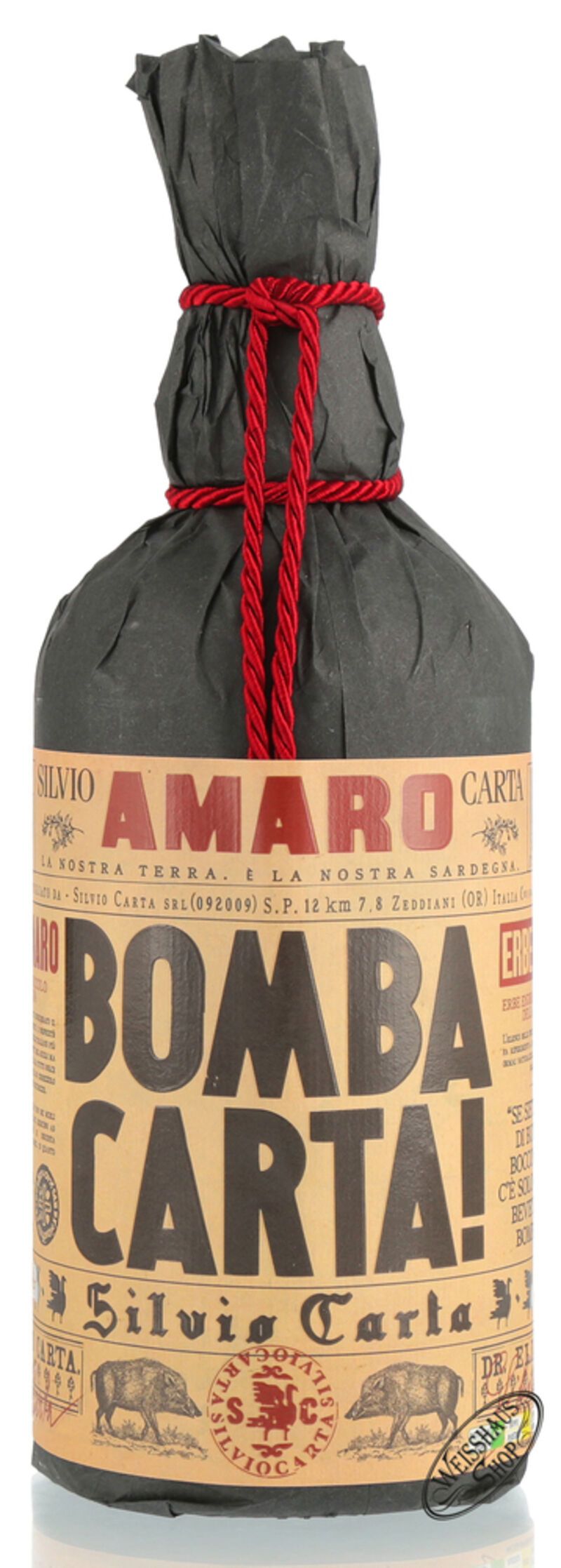 Silvio Carta Amaro Bomba Carta 33% vol. 0,70l