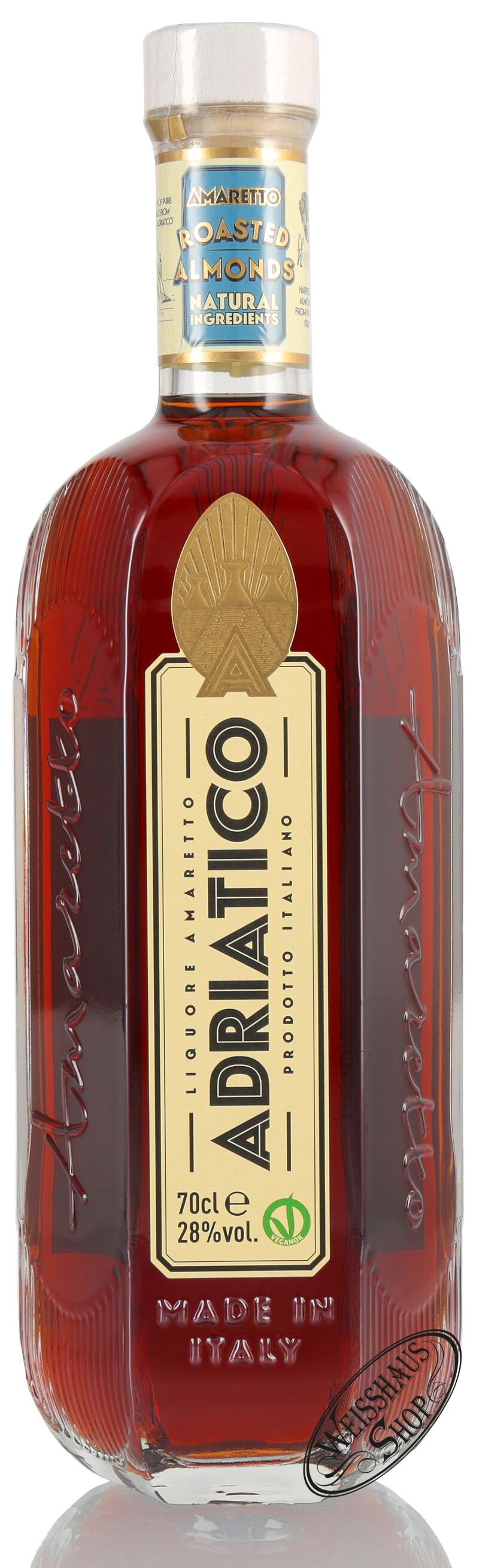 Adriatico Amaretto Roasted Almonds Natural Liquore 28% vol. 0,70l