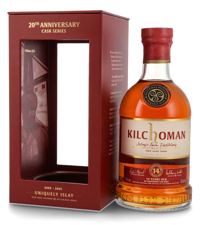 Kilchoman 14 YO Single Sherry Cask Islay Whisky 55% vol. 0,70l Kilchoman 14 YO Single Sherry Cask Islay Whisky 55% vol. 0,70l
