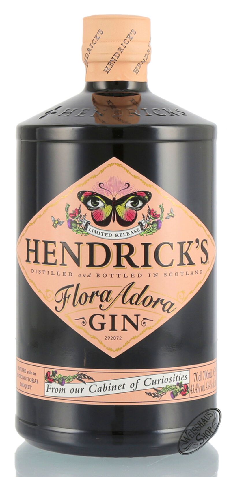Hendrick's Flora Adora Gin 43,4% vol. 0,70l Hendrick's Flora Adora Gin 43,4% vol. 0,70l