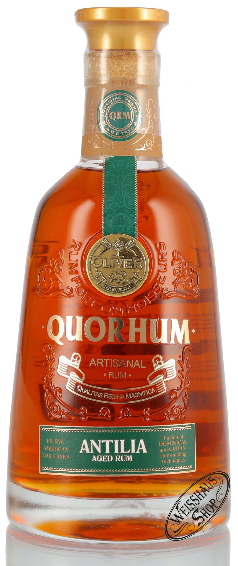 Quorhum Antilia Rum 40% vol. 0,70l