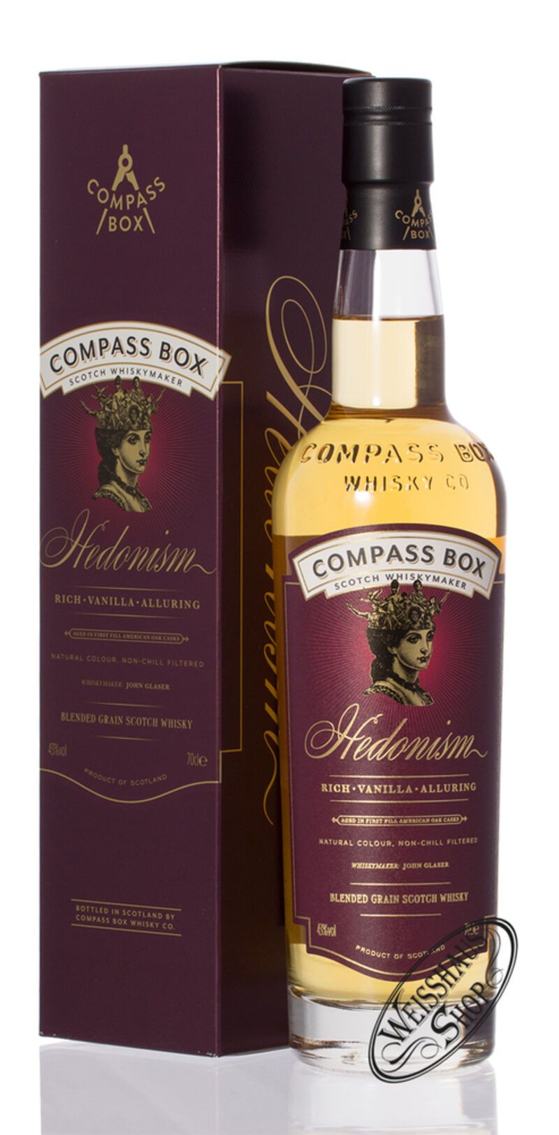 Compass Box Hedonism Blended Whisky 43% vol. 0,70l Compass Box Hedonism Blended Whisky 43% vol. 0,70l