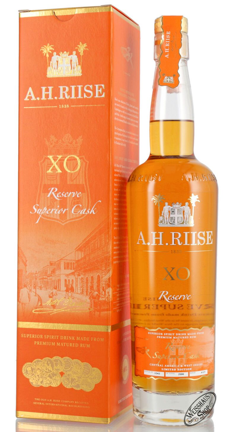 A.H. Riise XO Reserve 40% vol. 0,70l