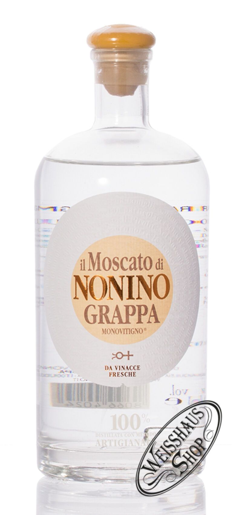 Nonino Grappa Il Moscato Monovitigno 41% vol. 0,70l Nonino Grappa Il Moscato Monovitigno 41% vol. 0,70l