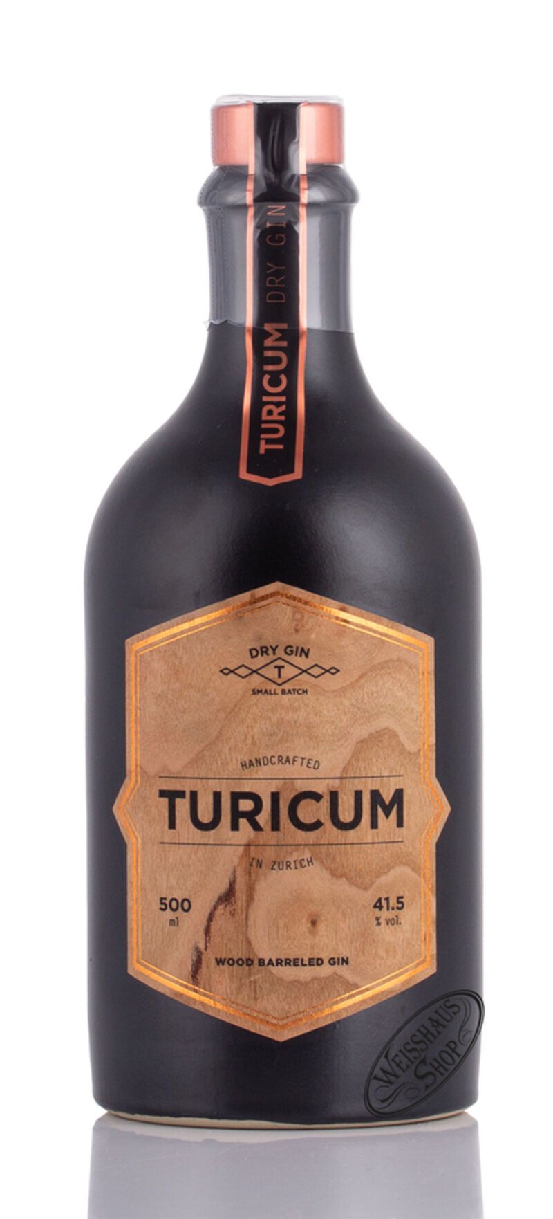 Turicum Wood Barreled Gin 41,5% vol. 0,50l