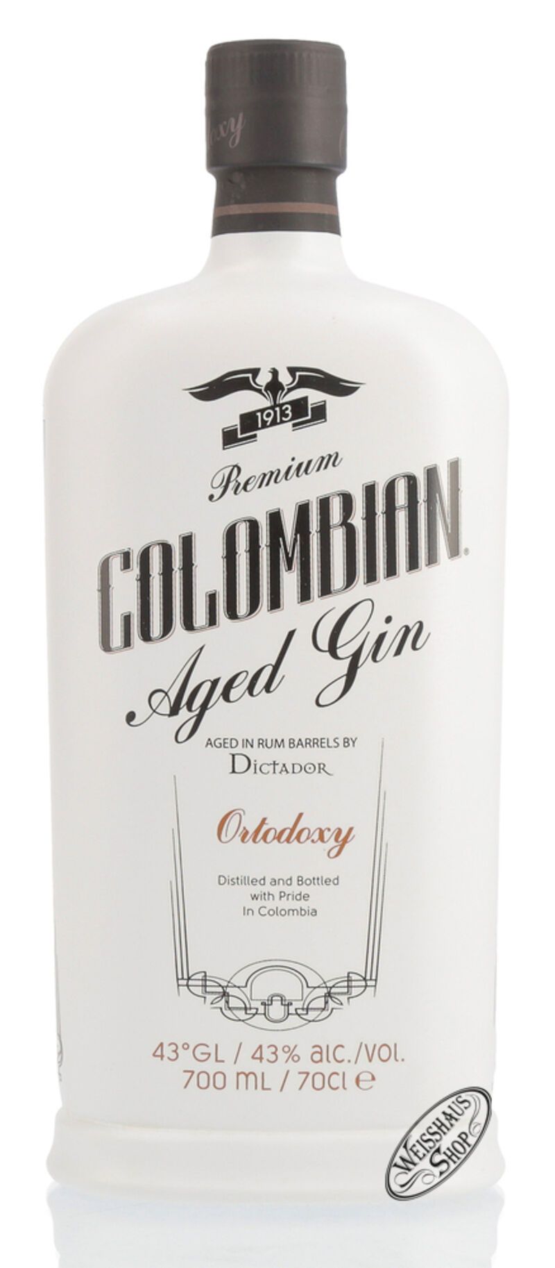 Dictador Colombian Aged Gin White 43% vol. 0,70l
