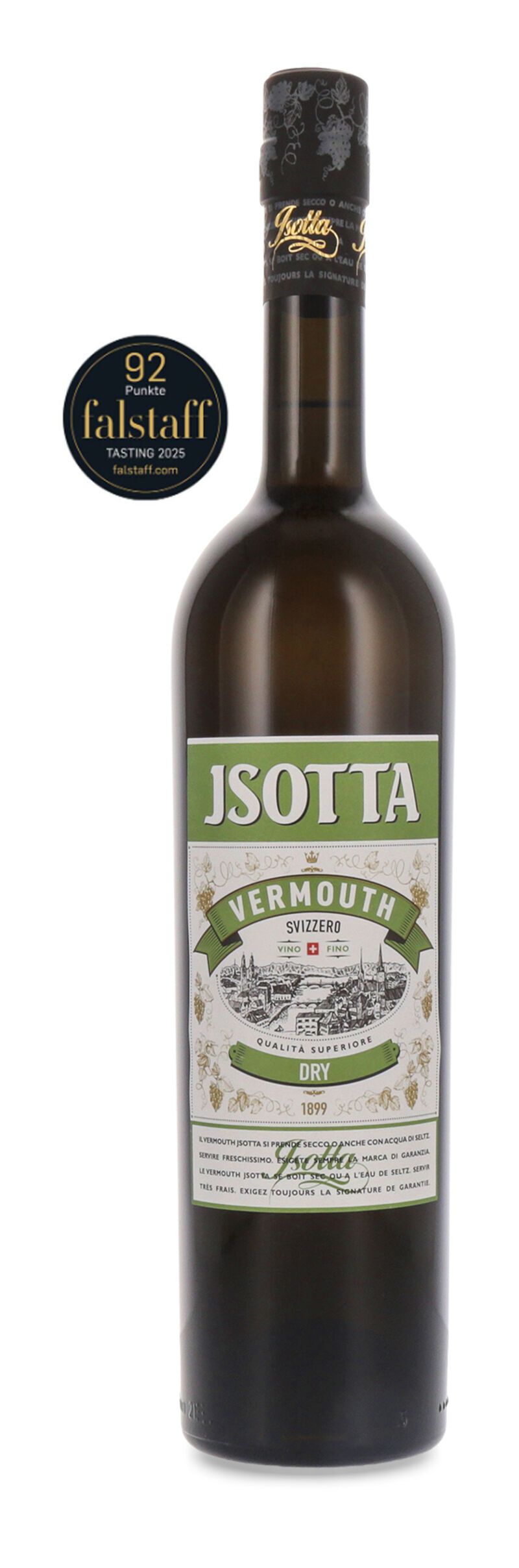 Jsotta Swiss Vermouth Dry 17% vol. 0,75l
