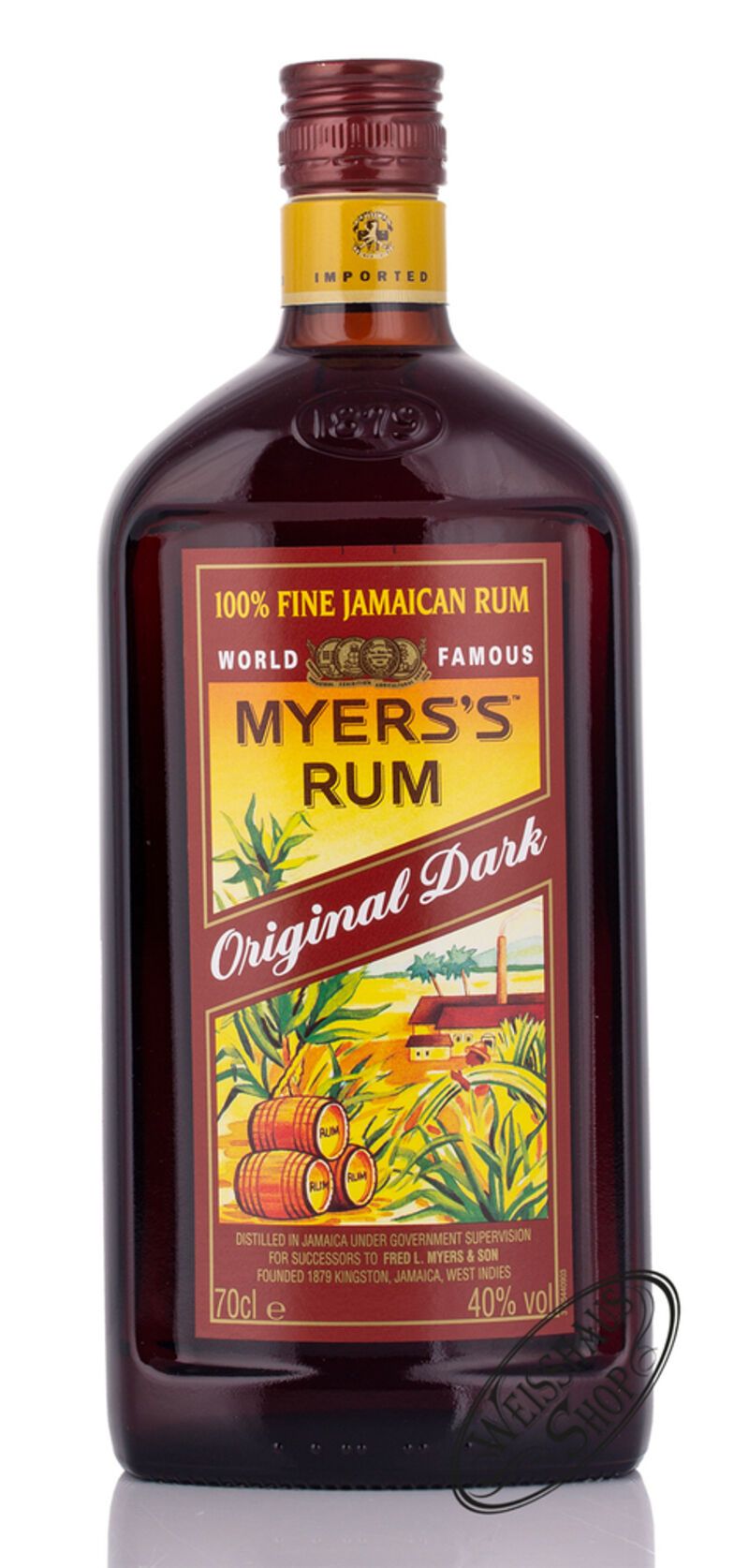 Myers's Original Dark Rum 40% vol. 0,70l