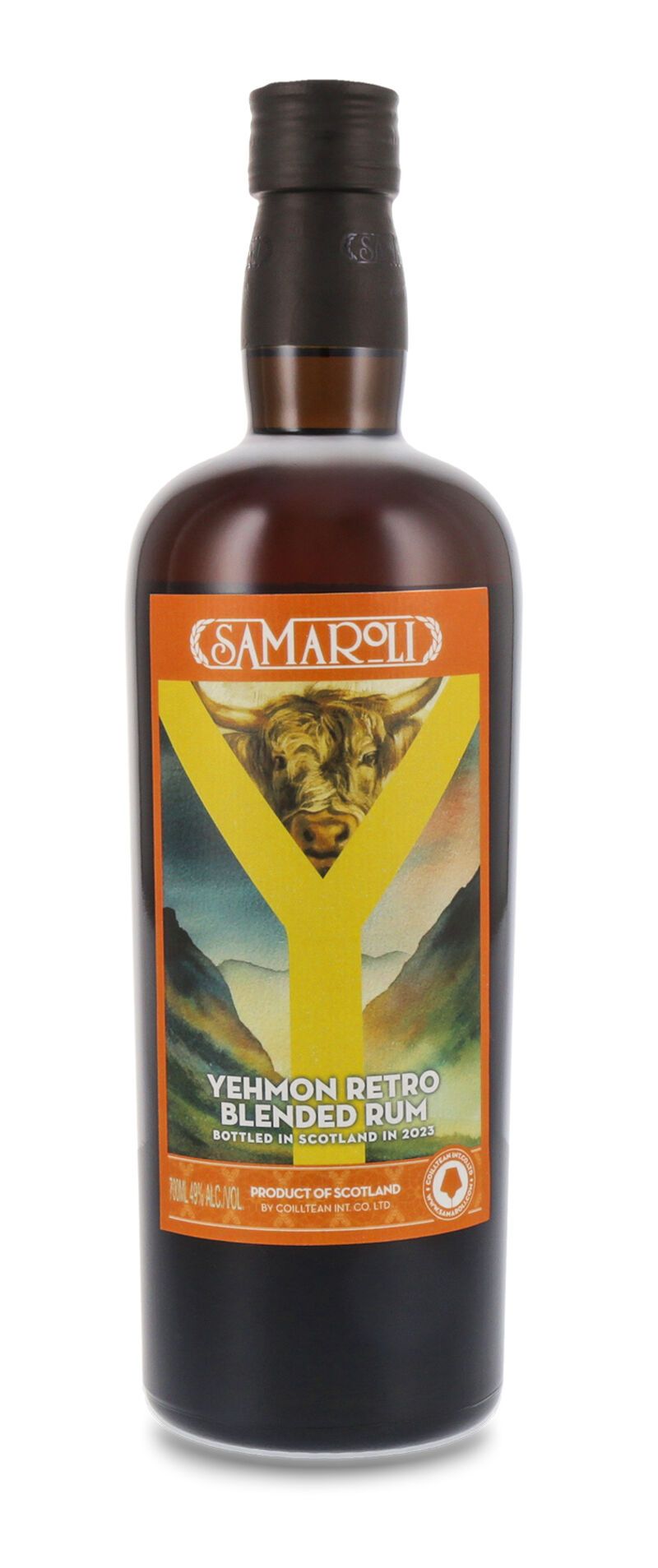 Samaroli Yehmon Retro 2023  Blended Rum 49% vol. 0,70l