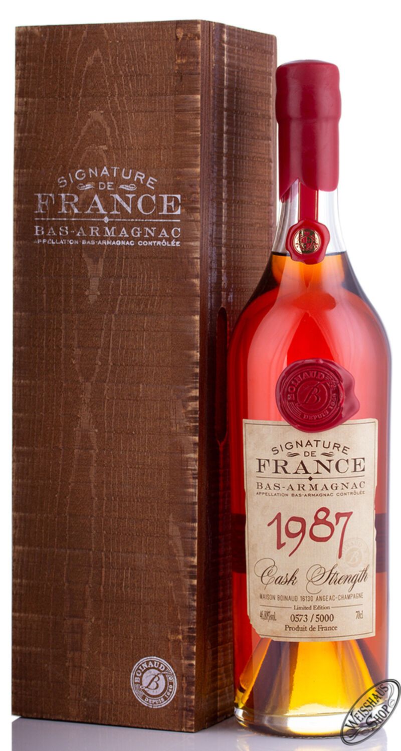 Signature de France Vintage 1987 Armagnac 46,8% vol. 0,70l