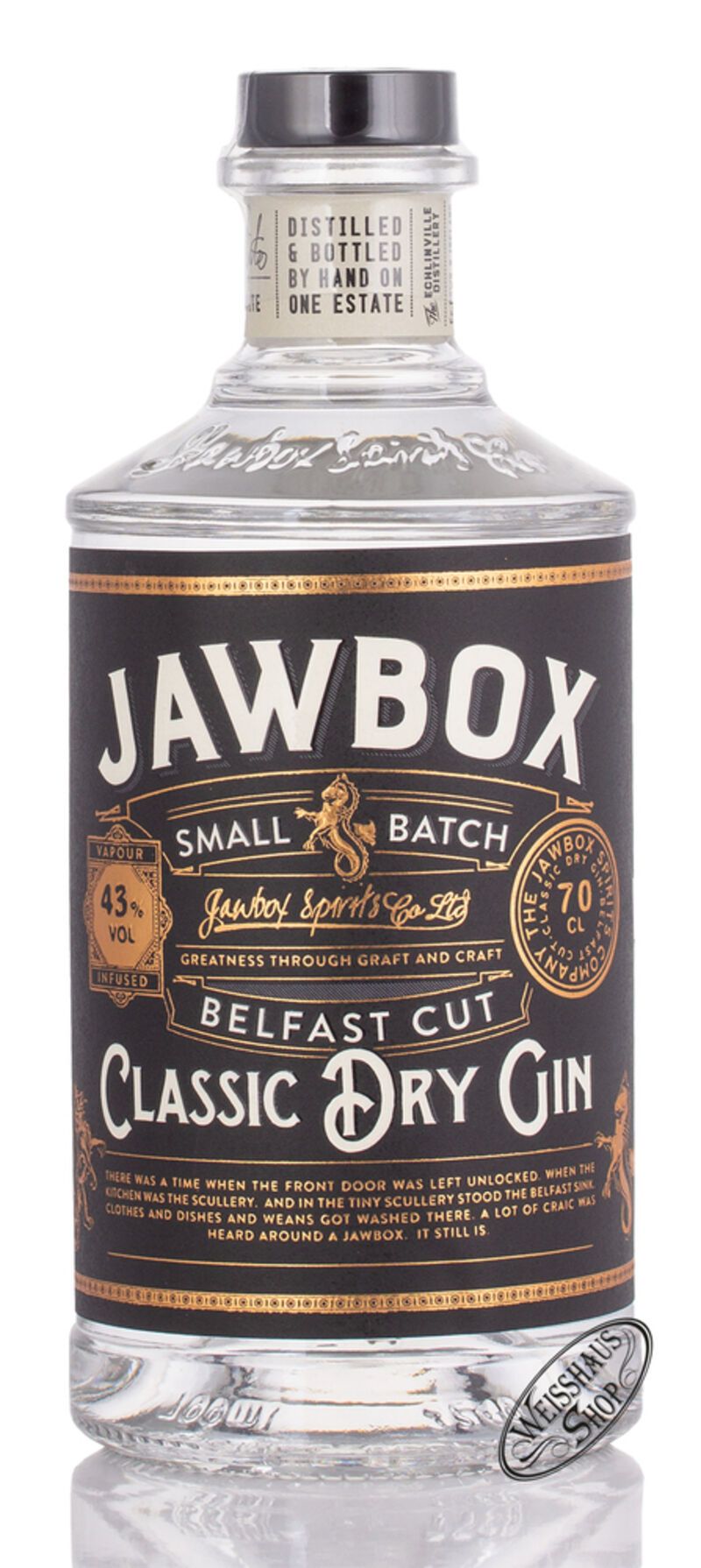 Jawbox Small Batch Gin 43% vol. 0,70l Jawbox Small Batch Gin 43% vol. 0,70l