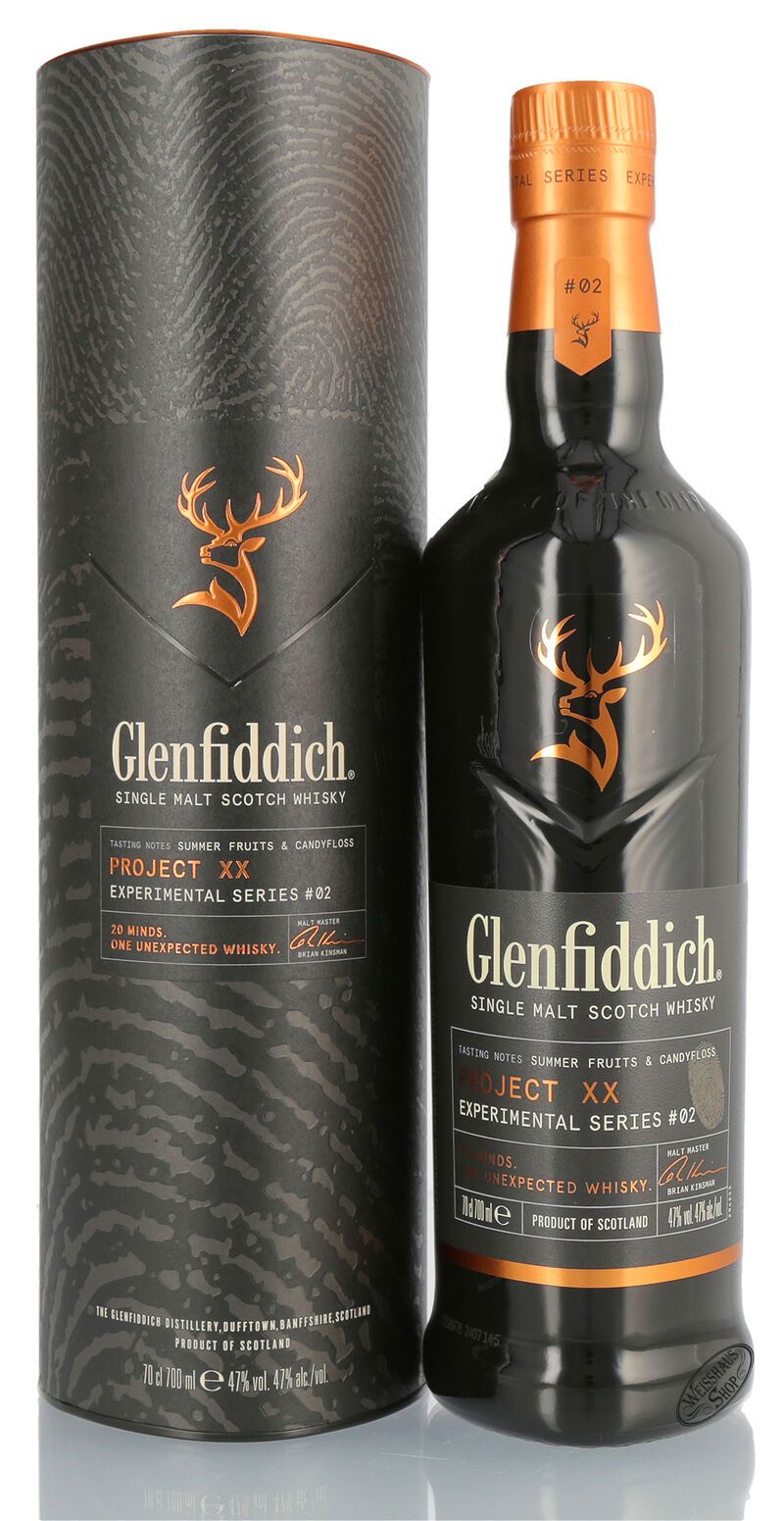Glenfiddich Project XX Experimental Series Whisky 47% vol. 0,70l