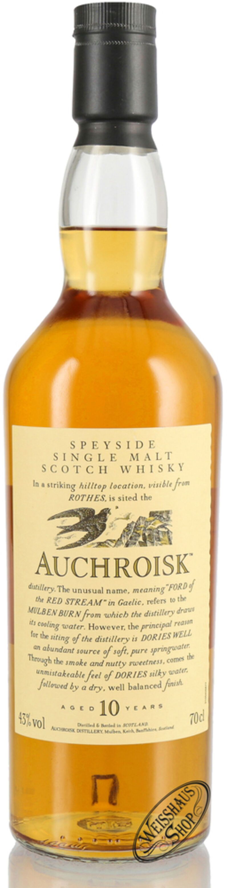 Auchroisk 10 YO Flora & Fauna Whisky 43% vol. 0,70l