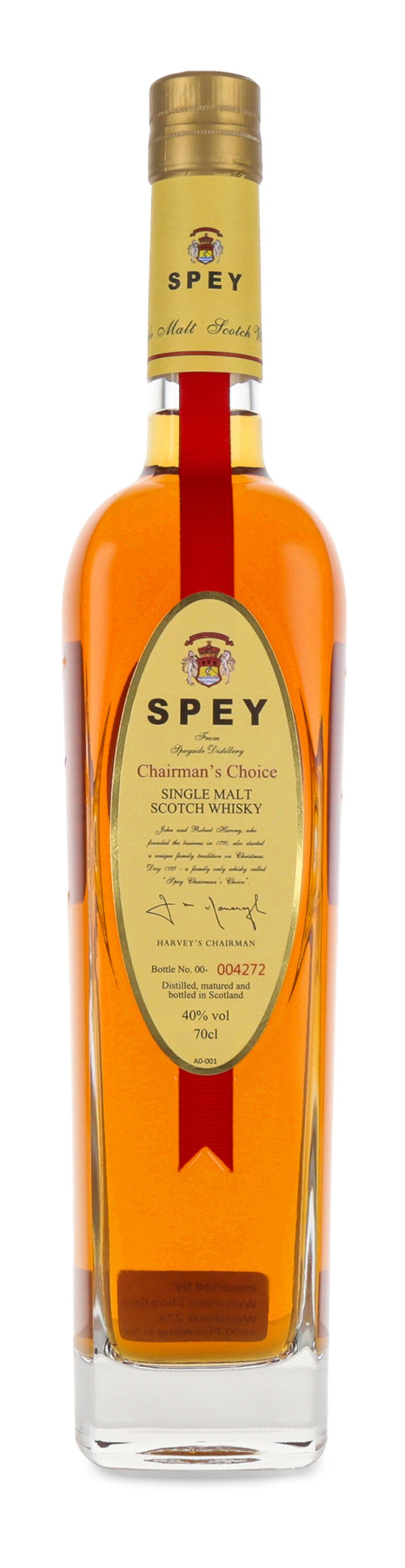 Spey Chairman's Choice Whisky 40% vol. 0,70l