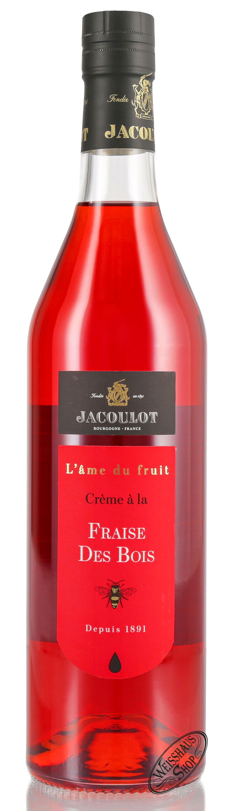 Jacoulot Wilderdbeeren Likör 18% vol. 0,70l