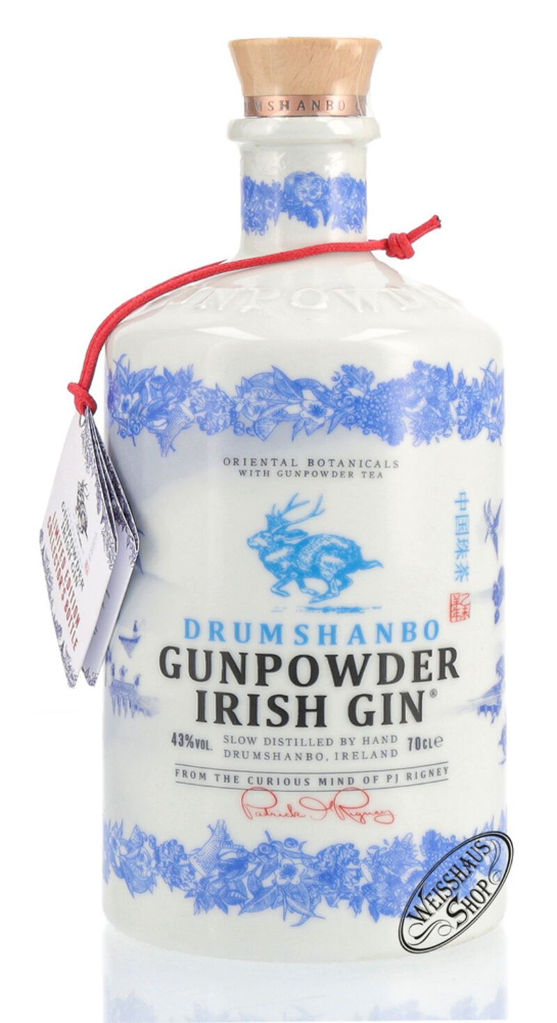 Drumshanbo Gunpowder Irish Gin Ceramic Edition 43% vol. 0,70l