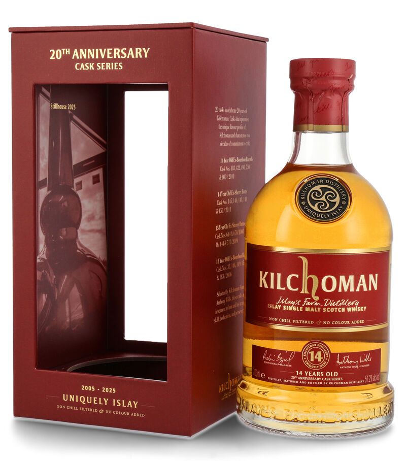 Kilchoman 14 YO Ex-Bourbon Islay Whisky 51,2% vol. 0,70l Kilchoman 14 YO Ex-Bourbon Islay Whisky 51,2% vol. 0,70l